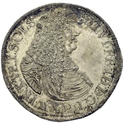 1 Thaler - Sylvius II Frederick front