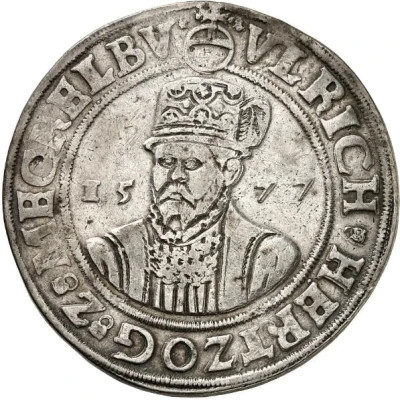 1 Thaler - Ulrich III Zwittertaler front