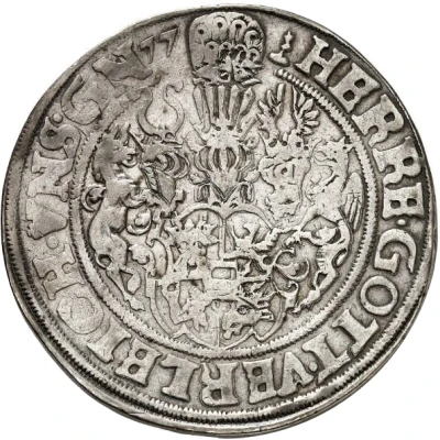 1 Thaler - Ulrich III Zwittertaler back