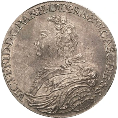 1 Thaler - Victor II Frederick front