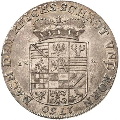 1 Thaler - Victor II Frederick back