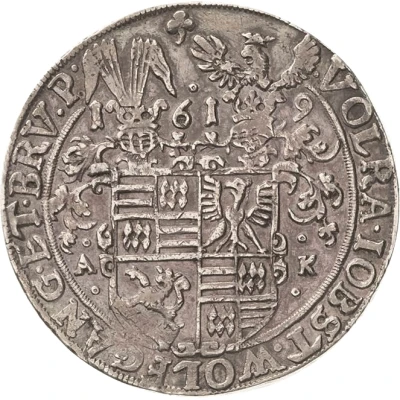 1 Thaler - Volrat VI, Jobst II, Wolgang III and Bruno III front