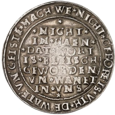 1 Thaler Wiedertäufer back