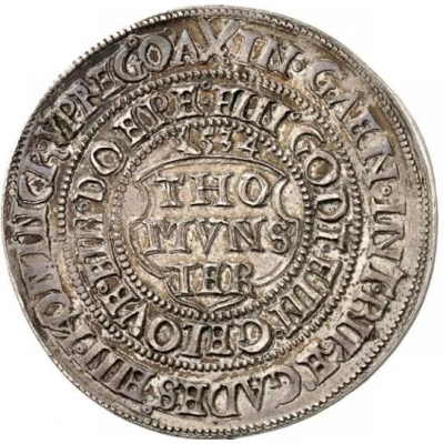 1½ Thaler Wiedertäufer front