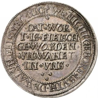 1½ Thaler Wiedertäufer back