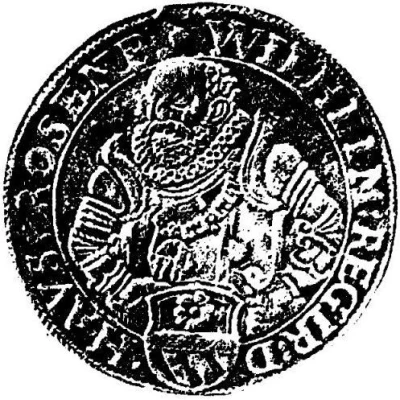 1 Thaler - Wilhelm of Rosenberg front