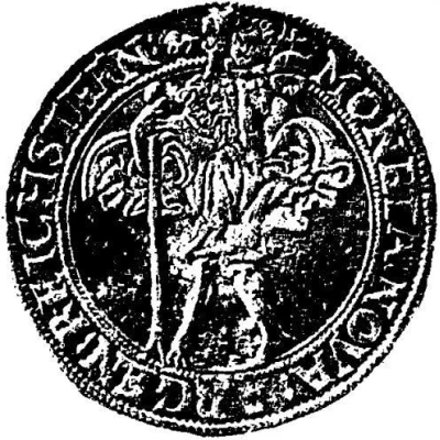 1 Thaler - Wilhelm of Rosenberg back