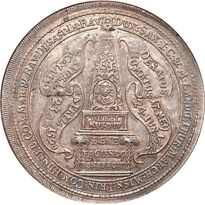 1 Thaler - William IV Death of William IV front