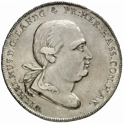 1 Thaler - William IX Bieberer Ausbeute front