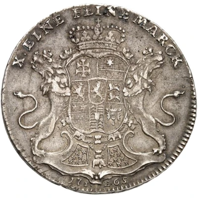 1 Thaler - William IX Konventionstaler back