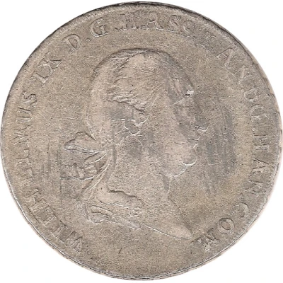 1 Thaler - William IX front