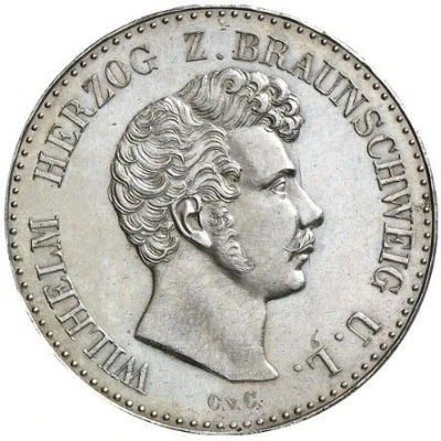 1 Thaler - William Pattern front