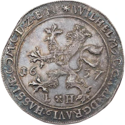 1 Thaler - William V Weidenbaumtaler front