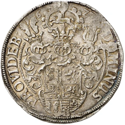 1 Thaler - William VI August back