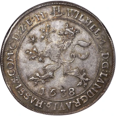 1 Thaler - William VI Weidenbaumtaler front