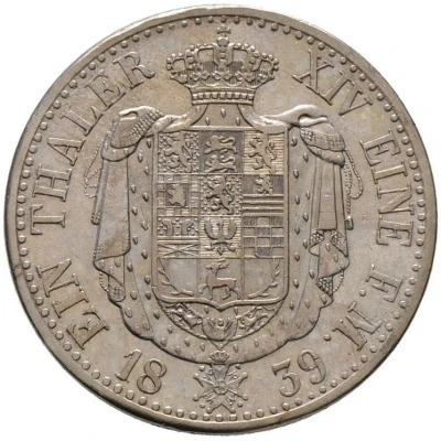 1 Thaler - William VIII back