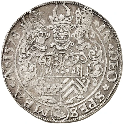 1 Thaler - William V back