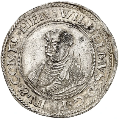 1 Thaler - William V front