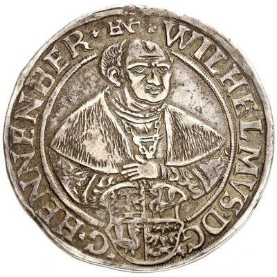 1 Thaler - William V front