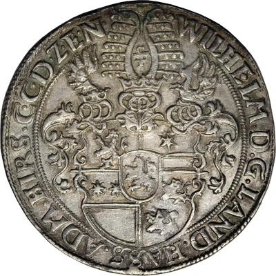 1 Thaler - William V front