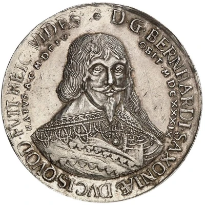 1¼ Thaler - William and his two brothers Death of Bernard front