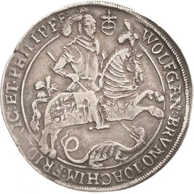 1 Thaler - Wolfgang III, Bruno III, Joachim Frederick and Philip V front