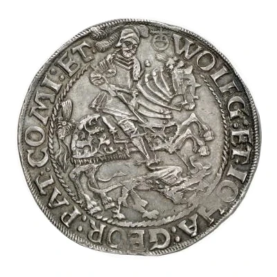 1 Thaler - Wolfgang III and John George II front