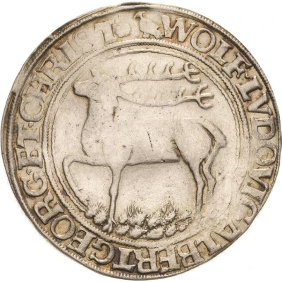 1 Thaler - Wolfgang, Louis II, Albert George and Christof I front