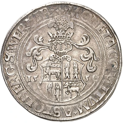 1 Thaler - Wolfgang, Louis II, Henry XXI, Albert George and Christof I back