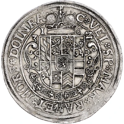 1 Thaler - Wolfgang William of Pfalz-Neuburg back