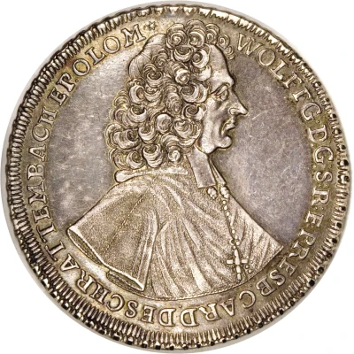 1 Thaler - Wolfgang von Schrattenbach front