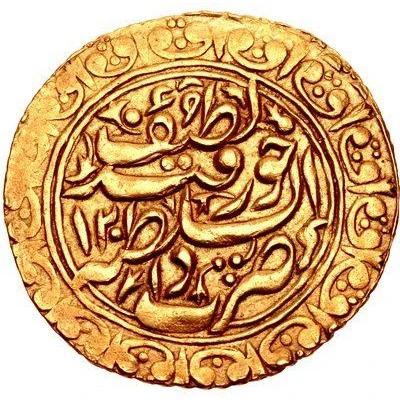 1 Tilla - Muhammad Khudayar Khan back