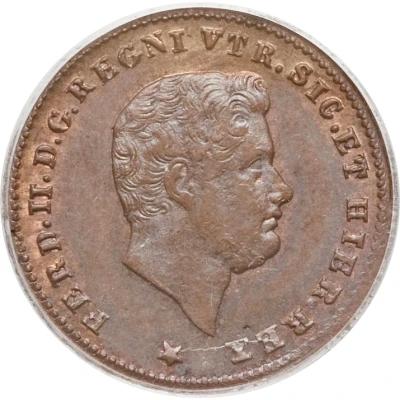 1 Tornese - Ferdinando II front