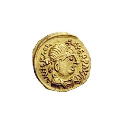 1 Tremissis In the name of Heraclius; Realistic bust; large head front