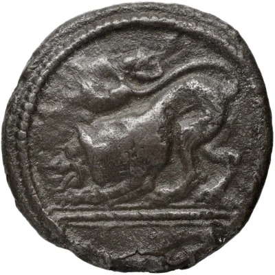 1 Tridrachm Beast series: chimera 501 BC - 450 BC front