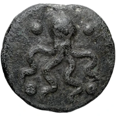 1 Triens Octopus series 301 BC - 201 BC back