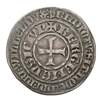 1 Turnose "Groschen Tournois" - William II ND front