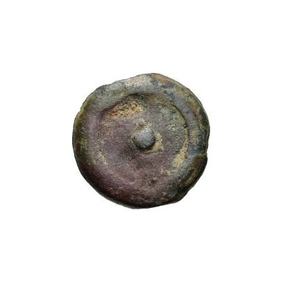 1 Uncia Archaic wheel / Value 240 BC - 225 BC back