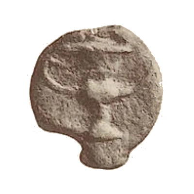 1 Uncia Cantharus series; dot to the left 301 BC - 201 BC back