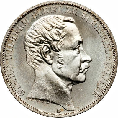 1 Vereinsthaler - George William front