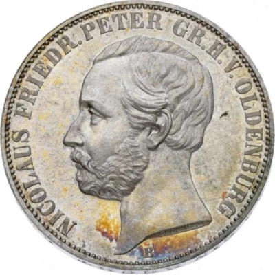 1 Vereinsthaler - Peter II front