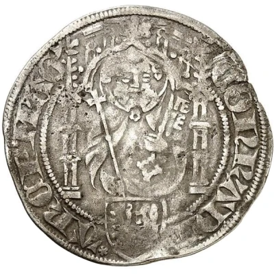 1 Weißpfennig - Conrad III of Dhaun ND front