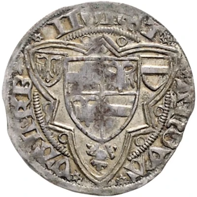 1 Weißpfennig - Frederick IV ND back