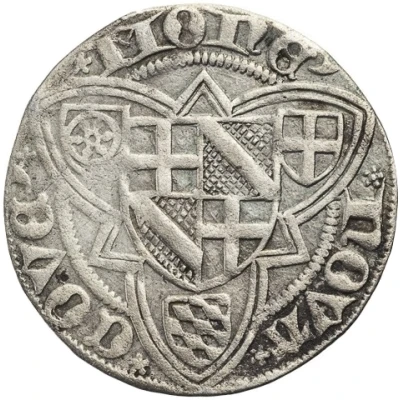 1 Weißpfennig - John II of Baden ND back