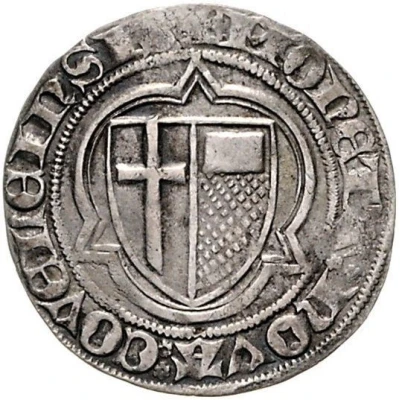 1 Weißpfennig - Werner of Falkenstein ND back