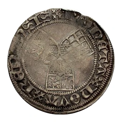 1 Weißpfennig - William III ND back