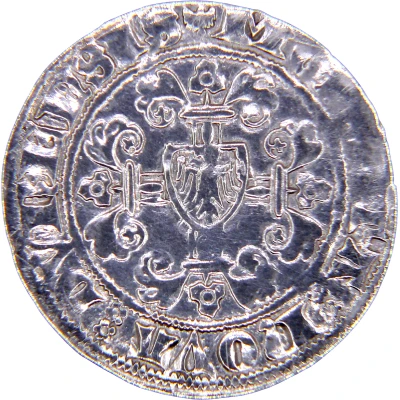 1 Weißpfennig - William III ND back