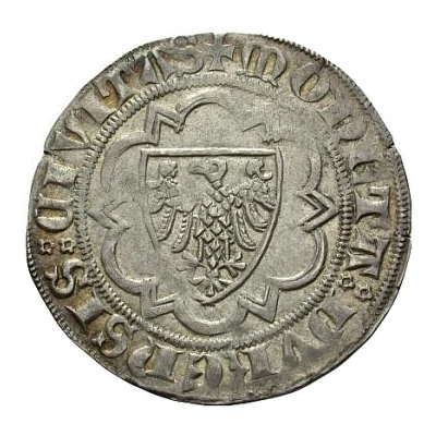 1 Weißpfennig - William II ND back