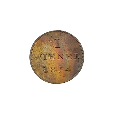 1 Wiener "Judenpfennig" back