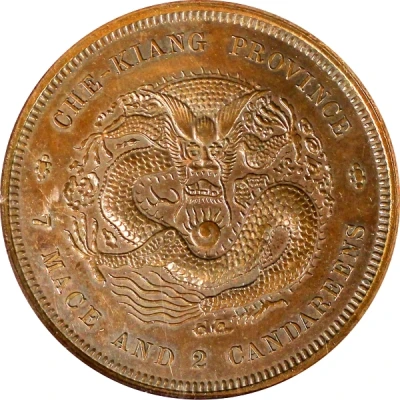 1 Yuan - Guangxu Pattern; copper ND back